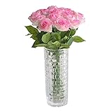 OUYOU 造花 薔薇 枯れない 花 花束 バレンタインデー Valentine's Day 結婚祝い 誕生日 出産祝い 母の日 父の日 お祝い ギフト 8本セット