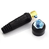 1対16-25ミリメートル溶接ケーブルプラグパネルソケットDKJ 200 100-200Amps ARC溶接機用ユーロDinseスタイルコネクタ