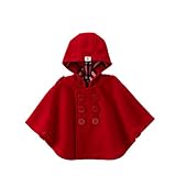 [ミキハウス] MIKIHOUSE イカリマーク♪スベビーマント (70cm-90cm) 13-3804-843 赤