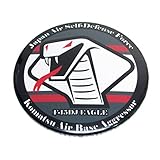 自衛隊 缶バッジ 航空自衛隊 飛行教導群 アグレッサー A柄 コブラ 直径54ｍｍタイプ 小松基地 自衛隊グッズ 自衛隊缶バッジ