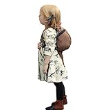 Malada Toddler幼児女児Cartoon Dinosaur Print Sunドレス服服装 6M ブルー HCM80103173
