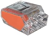 Gardner Bender 10-PC3 Push in Connector, 3 Port, #22 - #12 AWG Solid, 100pc/Jar [並行輸入品]