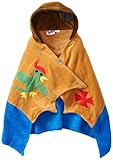 Kidorable Pirate Toddler Towel, Brown, Medium, 3-6 Years by Kidorable