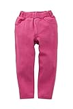 (フェリシモ) ノビッツ 元気いっぱい らくノビ ストレッチ パンツ チノ ライクピンク ガールズ 9