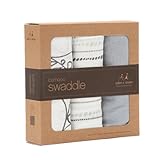 エイデンアンドアネイ Aden + Anais おくるみ 3枚セット swaddling wrap(06/moonlight)【並行輸入】
