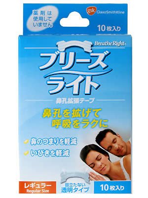ブリーズライト 透明 レギュラー 10枚 ブリーズライト 透明 レギュラー 10枚