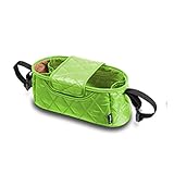 マニト　ハンディ　ベビーカー　小物入れ＆ドリンクホルダー (ダイアモンド, グリーン)