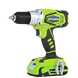 Greenworks 37012B G24 24V Cordless Lithium-Ion 1/2 in. Drill Driver by Greenworks