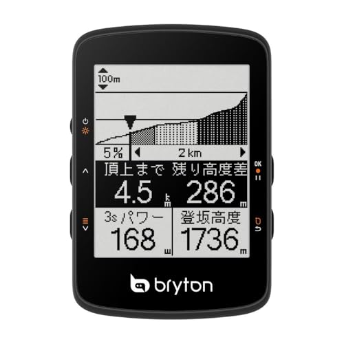 ブライトン Bryton Rider 460E GPSサイクルコンピューター ナビ機能搭載