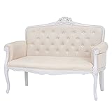 ソファ アンティーク 家具 白 ソファ RL-1942AW-2C