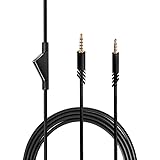 yarui イヤホン 延長コード 2M ミュート機能付き 音量調節 ボリューム調節 Astro A10 A40 A50ゲーミングヘッドホンケーブル