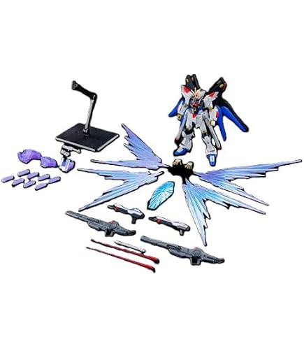Amazon | HG ストライクフリーダム ガ ン ダ ム弐式&光の翼エフェクト