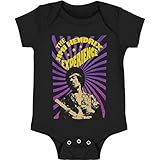 ジミ・ヘンドリックス Jimi Hendrix Experience 幼児 Infant 赤ちゃん Baby Romper Tシャツ T-Shirt
