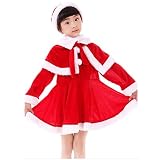 ZPAMOR クリスマス 服 衣装 子供 赤ちゃん 子供用 サンタ クリスマス 衣装 ベビー キッズ コスチューム サンタクロース 衣装 (150)