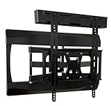 エース・オブ・パーツ テレビ壁掛け金具 32-70インチ 耐荷重40kg フルモーション アーム式 PRM-LT19M (金具ブラック・ポケットあり)