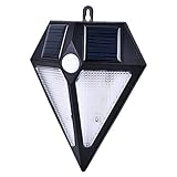 [UPSLON] LEDセンサーライト 三角形 ウォールライト ブラケットランプ 人感センサー付 壁灯 モーションセンサー 屋外用 壁電灯 防水 防塵 ブラケット灯