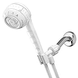 Waterpik sm-451t Powerspray +元シャワーマッサージ&ヘッド、ホワイト SM-451T 1