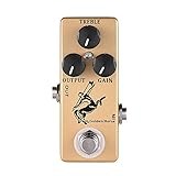 small-lovely Mosky オーバードライブエフェクターゴールデンホースギターペダル オーバーロードエフェクトペダル（Golden Horse）