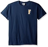 NCAA Cal State Fullerton Titans状態野球靴紐半袖快適カラーTシャツ、ミディアム、True Navy