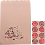 インディゴ Disney トイ・ストーリー 紙袋 平袋 フラットバッグM ウッディ&ブルズアイ 8枚入り DP459