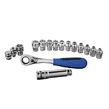 Kobalt 16-Piece 1/4-in Drive Xtreme Access Go-Through Socket Set [並行輸入品]