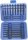 VIM Tools PDH100 Power Drive Inch Hex Set, 0.09 in. Thru 0.38 in. Hex