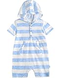 [Vaenait Baby]100%綿ベビー服ロンパース肌着ボディスーツカバーオールフード付きSlab Sky S