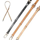 (SOWAKA) ショルダーバッグ ベルト 本革 レザー バッグ 鞄 付け替え ショルダー ストラップ 革 ひも 幅1.2㎝ / 1.5㎝ / 1.8㎝ (ブラウン1.5ｃｍ)