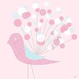 Oopsy Daisy Canvas Wall Art, Modern Spotted Peacock, 21" x 21" by Oopsy Daisy [並行輸入品]