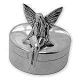 スターリングシルバーの歯の妖精の箱