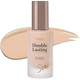 ETUDE [エチュード公式] ダブルラスティング セラムスキンファンデーション サンド / リキッドファンデ―ション / ファンデ / ツヤ肌 / 崩れにくい