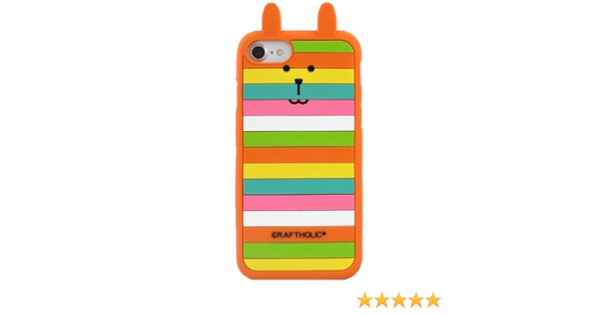 Amazon Co Jp クラフトホリック Craftholic Iphone 7 ケース シリコン Rainbow Rab J1017 01 家電 カメラ