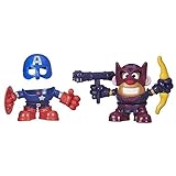 Playskool Mr. Potato Head Mixable, Mashable Heroes Captain America and Hawkeye [並行輸入品]