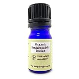 アロマ エッセンシャルオイル (精油) 100%ピュア オーガニック認証 原料使用 サンダルウッド オイル 5ml アンドエスエイチ
