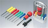 アネックス(ANEX) POP電工グリップドライバー 8本組 12セット入 No.6880