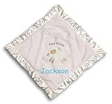 Personalized Mary Meyer Lamb洗礼式Cozy Blanket – 15インチ