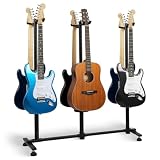 STRICH ギタースタンド 4段階調節可能 アコースティックギター エレキギター ベース バンジョー用 ギタースタンド マルチギタースタンド 6本ホルダー FH-S6 ブラック