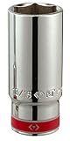 KT Pro Tools C1430S44 1/2 Drive Deep Socket by KT Pro Tools