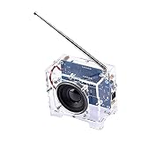 DIYミニデジタルFMラジオ87MHZ-2W8オーム電子工作キット互換キット＆DIY