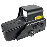 Socpuro レプリカホロサイト ドットサイト HD55シリーズ スコープ 20mmレール対応 グリーン＆レッド切替可能 (HD556ブラック)