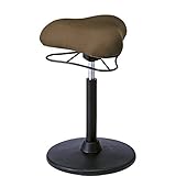 宮武製作所 プロポーションスツール(ハイタイプ) 幅41×奥行き41×高さ61~86cm ブラウン 姿勢サポート 360度回転 CH-800H BR