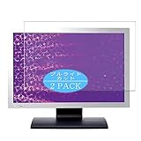 2枚 VacFun ブルーライトカット フィルム ， BENQ FP92W 19インチ ディスブレ モニター 向けの ブルーライトカットフィルム 保護フィルム 液晶保護フィルム（非 ガラスフィルム 強化ガラス ガラス ）