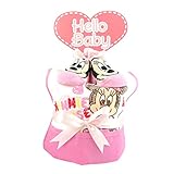 おむつケーキ 1段 おむつケーキ ディズニー ミッキー ミニー 1段 出産祝い ベビーギフト disney19_32