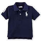 Ralph Lauren(ラルフローレン) ビッグポニー鹿の子ポロシャツ(Navy)/BigPony 24M(18-24ヶ月)[並行輸入品]