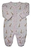 Kissy Kissy baby-girls Infant Sophie la girafe Print Footie カラー: ピンク