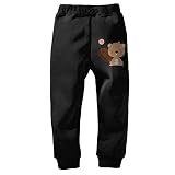動物 イラスト リス キッズ 子供 ジュニア パンツ ロングパンツ 長ズボン 綿100％ 4 Toddler