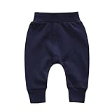 Taiycyxganユニセックスベビー男の子女の子パンツ幼児用子供のヒップホップハーレムパンツ綿スポーツJogger US サイズ: 12-24 months カラー: ブルー