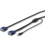 StarTech.com パソコン自動切替器専用KVMケーブル 1.8m StarTech.comラックマウントKVMコンソールドロワー用 VGA/USB接続CPU切替器ケーブル RKCONSUV6