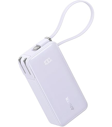 Amazon | Anker Power Bank (10000mAh, Fusion, Built-In