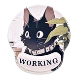Newseego マウスパッド かわいい リストレスト 一体型マウスパッド 低反発リストレス 人間工学 腕置きクッション キャラクター 滑り止め 水洗い 耐久性良い 手首 疲労軽減 ゲーム 仕事用 パソコンパッド おしゃれ おもしろマウスパッド 猫